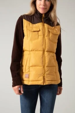 Kimes Ranch Women's Mustard Wyldfire Vest