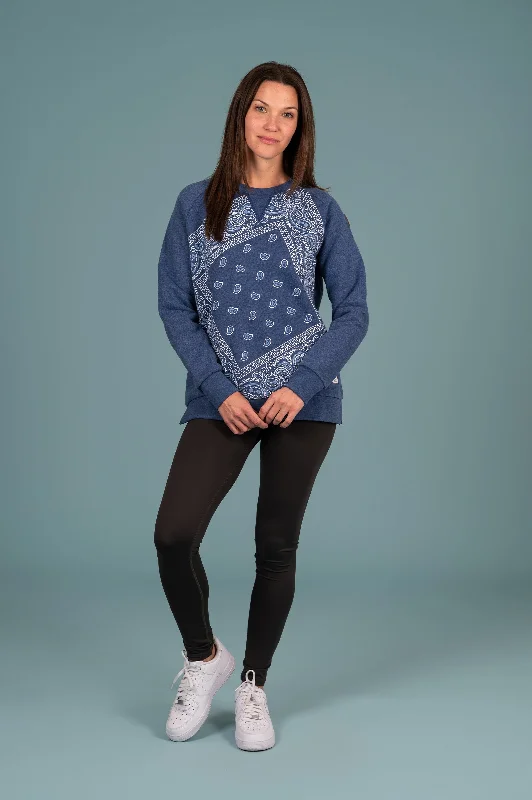 Kimia Bandana Sweatshirt Indigo