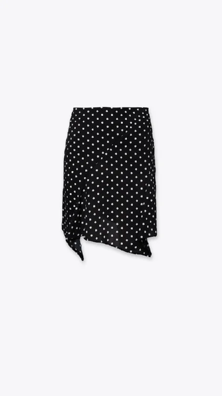 Laura Small Dot Printed Skirt