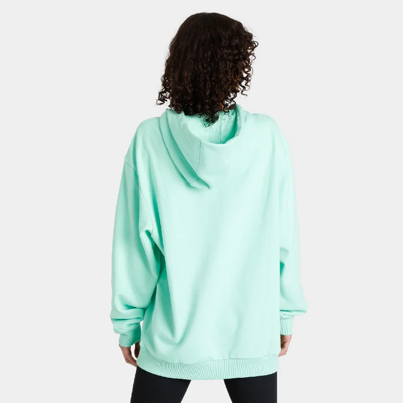 Pink Soda Womenâ€™s Badge Full-Zip Hoodie / Ice Green