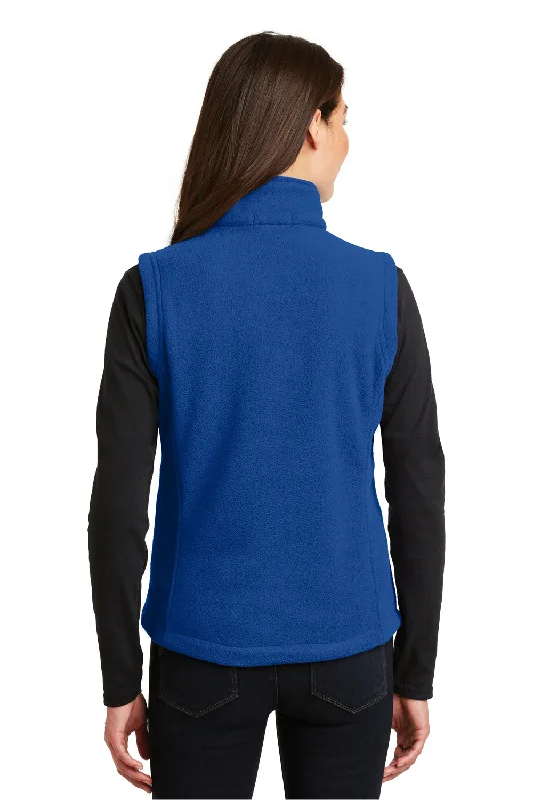 Port Authority Womens Full Zip Fleece Vest - True Royal Blue