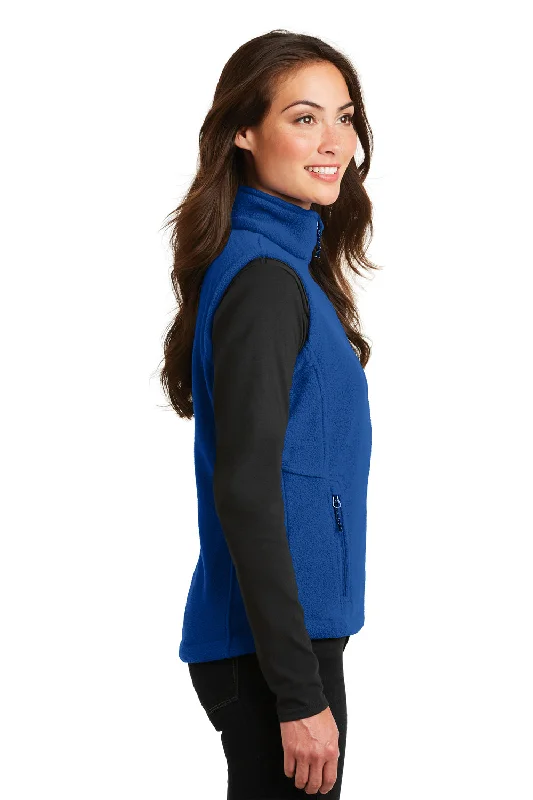 Port Authority Womens Full Zip Fleece Vest - True Royal Blue