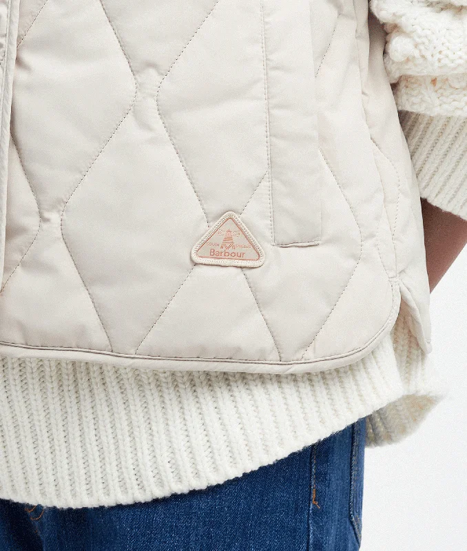 Kelley Quilted Gilet - Cream