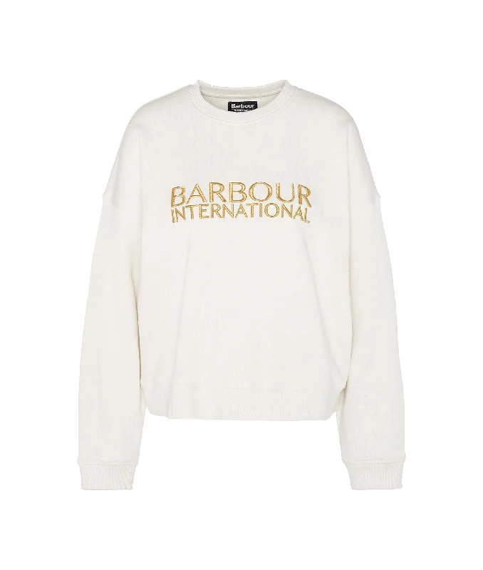 Carla Logo Sweatshirt - Cream