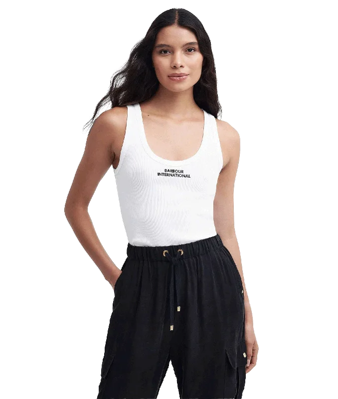 Ozanne Tank Top - White