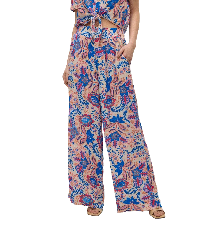 Menny Hw Wide Pants - Multi