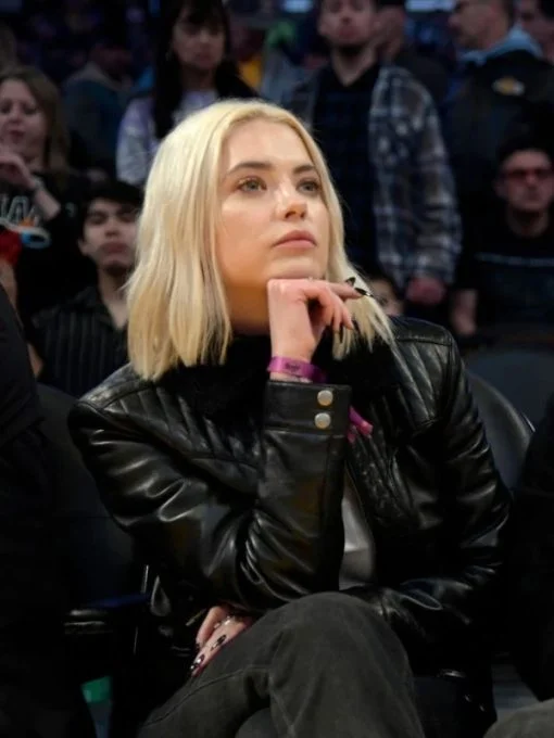 Ashley Benson NBA 2023 Leather Jacket