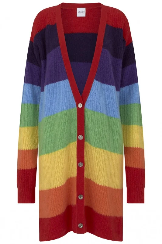 Brina Rainbow Cardigan