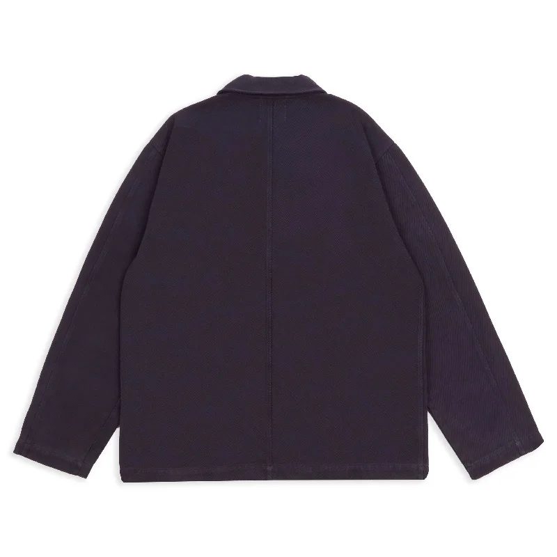 Burrows & Hare Cavalry Twill Jacket - Dyed Navy