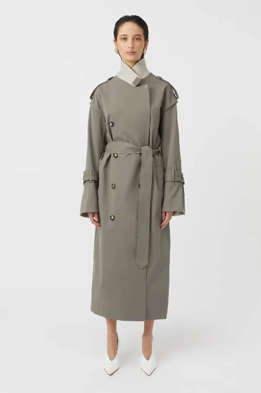 Camillla and Marc Nantes Trench - Warm Taupe