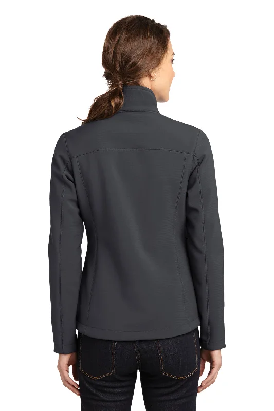 Eddie Bauer Womens Rugged Water Resistant Full Zip Jacket - Steel Grey