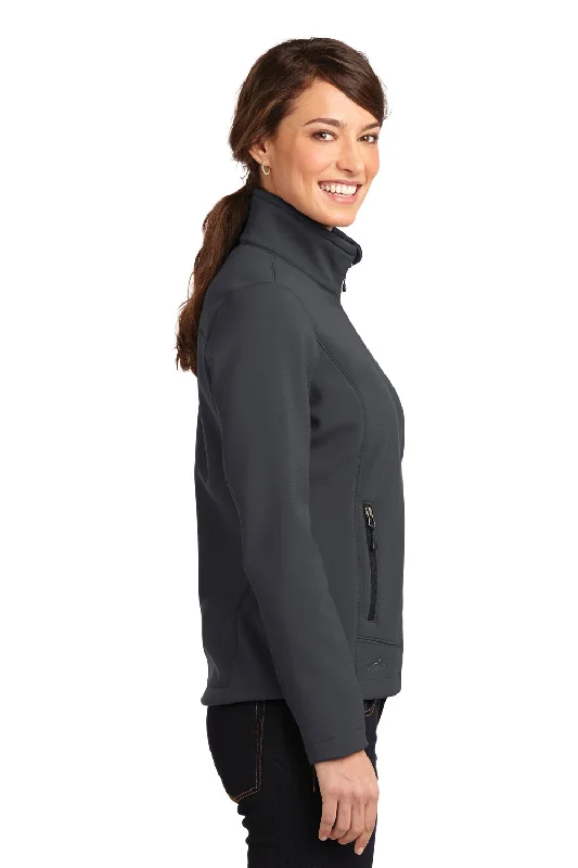 Eddie Bauer Womens Rugged Water Resistant Full Zip Jacket - Steel Grey