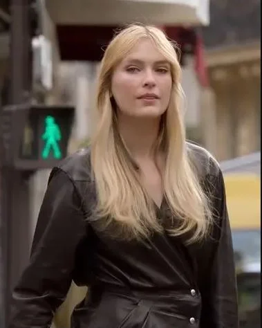 Emily In Paris S02 Camille Black Coat