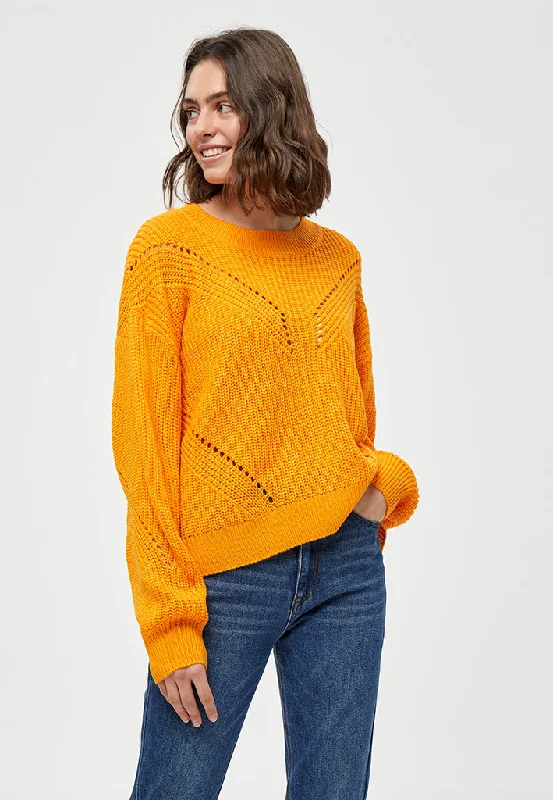 Florianna Pullover - Apricot Orange