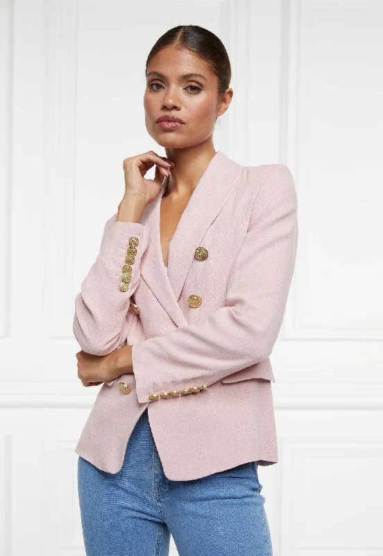 Knightsbridge Linen Blazer - Pink