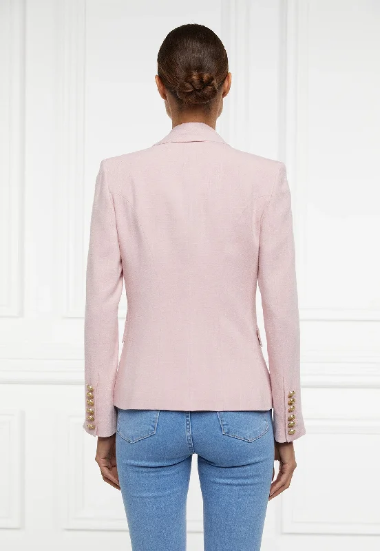 Knightsbridge Linen Blazer - Pink