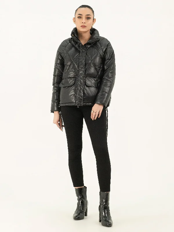 High Neck Puffer Jacket