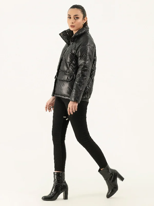 High Neck Puffer Jacket