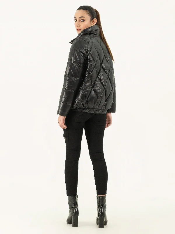 High Neck Puffer Jacket