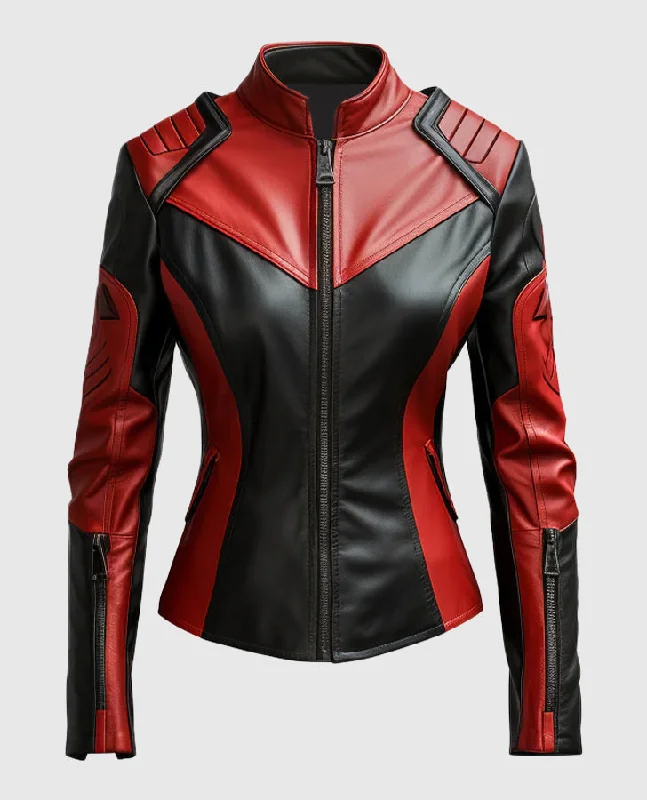 Italian Women's Vegan Leather Jacket