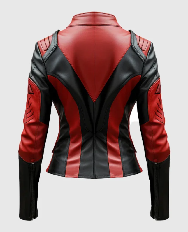 Italian Women's Vegan Leather Jacket