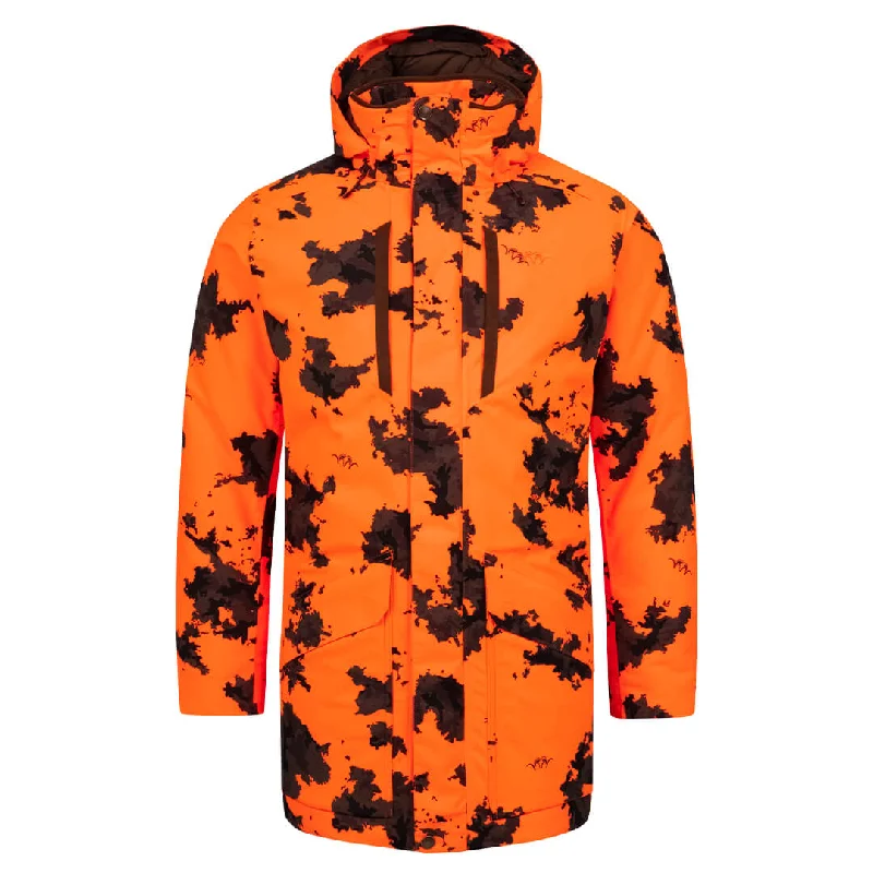 Janus Down Waterproof Jacket - Blaze Orange Camo by Blaser