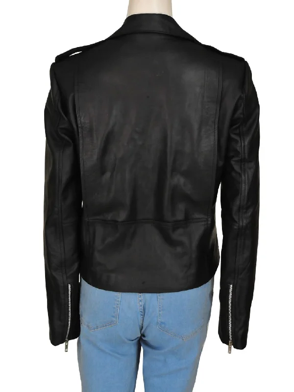 Kim Kardashian Motorcycle Leather Jacket