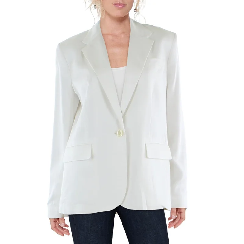 Lauren Ralph Lauren Womens Suit Separate Professional One-Button Blazer