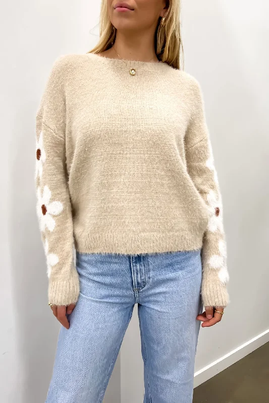 Marco Knit Jumper Latte