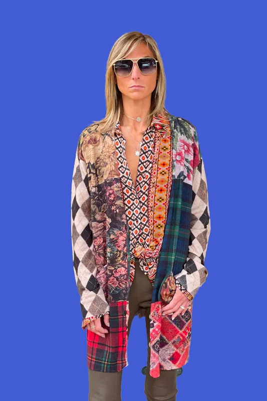 Pattern Coat - Multicolor