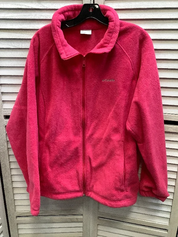 Pink Jacket Fleece Columbia, Size 2x