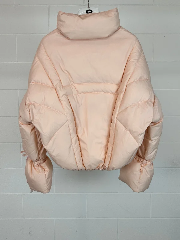 Puffer Jacket With Bow