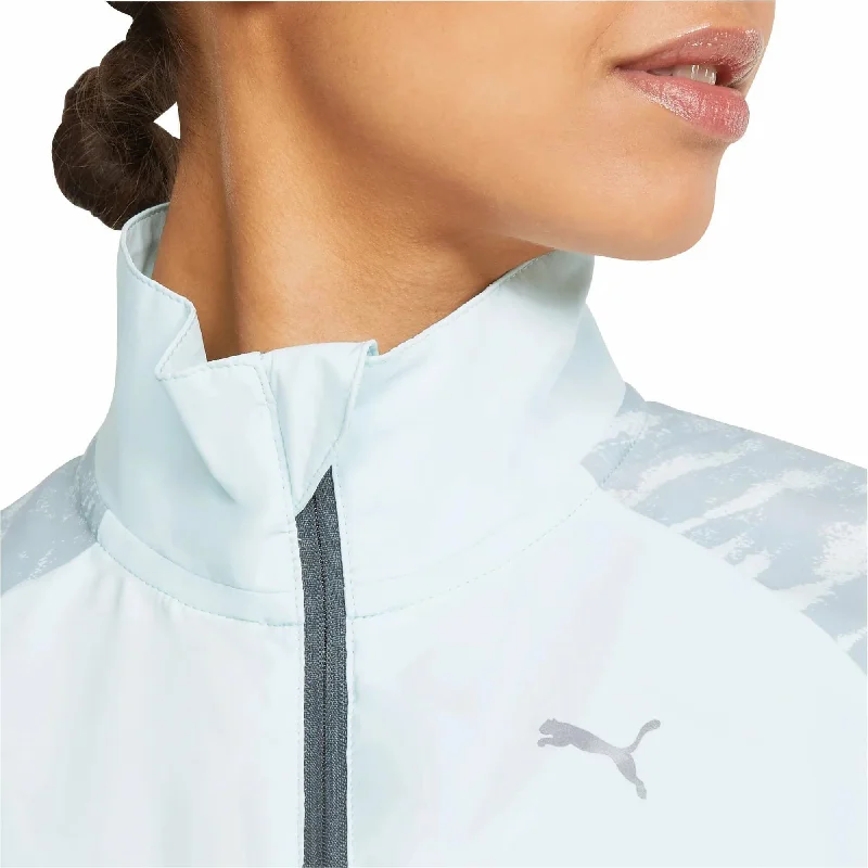 Puma Ultraweave S Marathon Womens Running Jacket - Blue