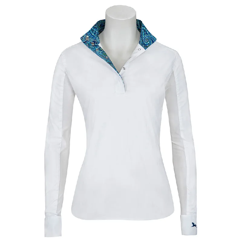 R680GG RJ Classics Rebecca Ladies White English Show Shirt