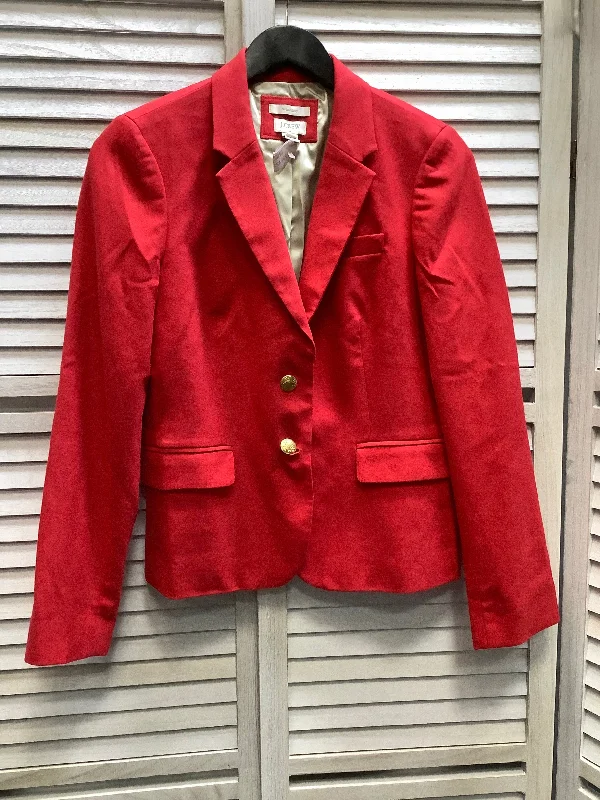 Red Blazer J. Crew, Size 8