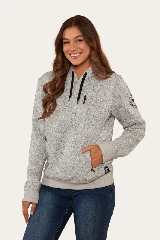 Rockies Womens Hoodie - Grey Marle