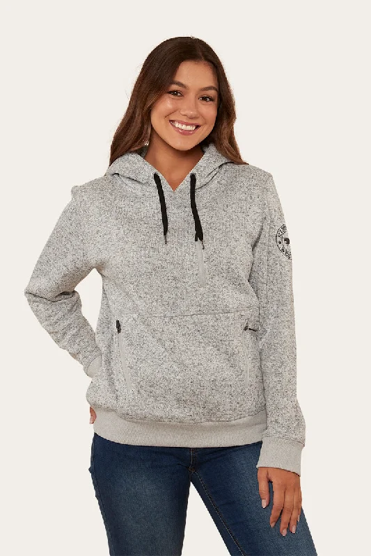 Rockies Womens Hoodie - Grey Marle