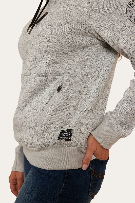 Rockies Womens Hoodie - Grey Marle