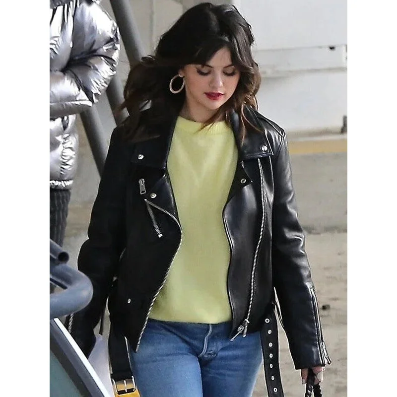 Selena Gomez Leather Jacket