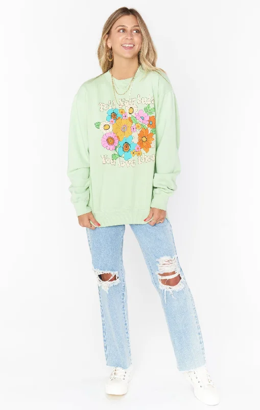 Stanley Sweatshirt ~ Flower Market Graphic