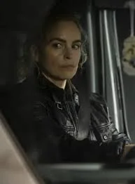 The Contractor Nina Hoss Leather Jacket