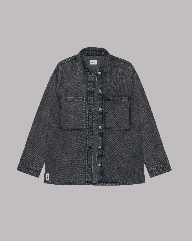 The Grey Denim Overshirt