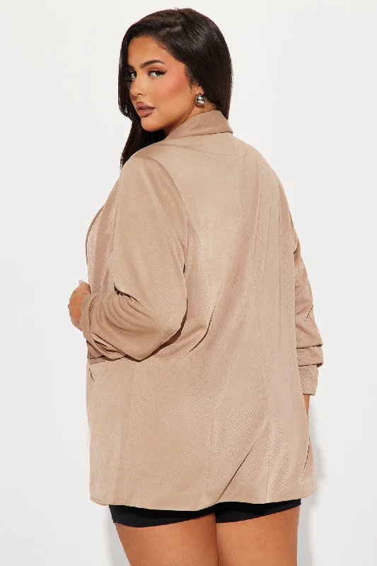 The Harlow Blazer - Taupe