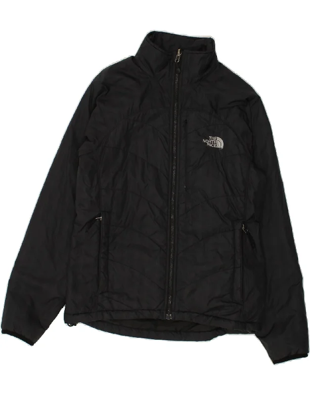 THE NORTH FACE Womens Windbreaker Jacket UK 14 Medium Black Nylon