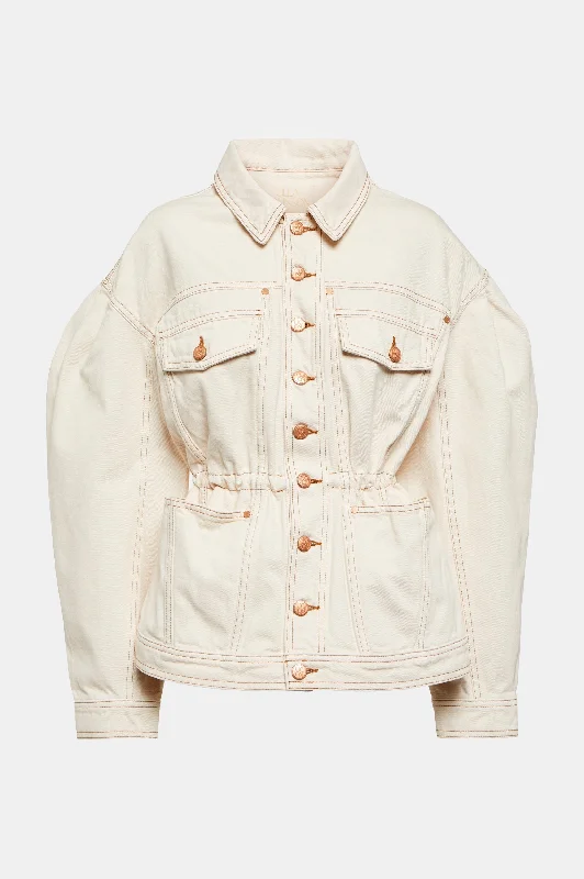 The Odette Jacket in Cowrie Wash