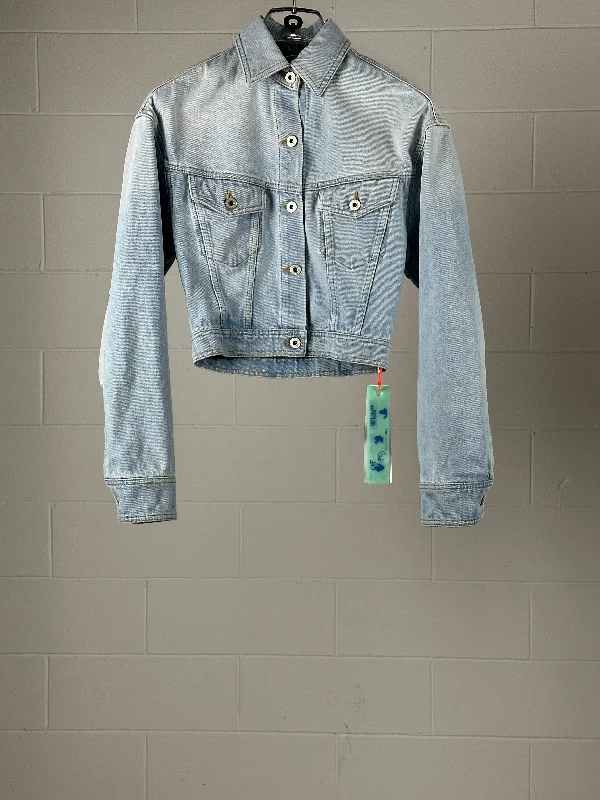 Toy Box Bleach Crop Jacket