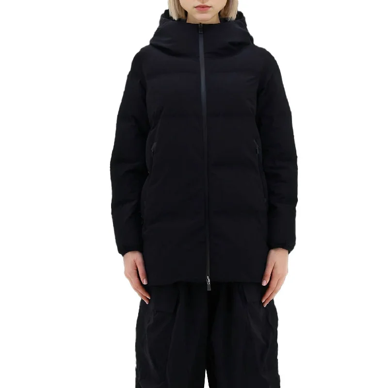 Women's A-Shape Down Jacket In Dark Navy