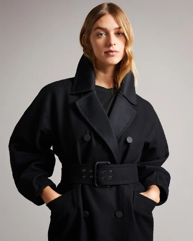 Women's Double Faced Technical Wool Coat