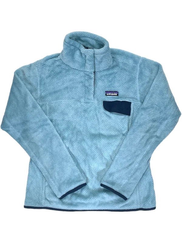 _managed:used and excellent / small: / light blue/navy pocket:#9adbeb