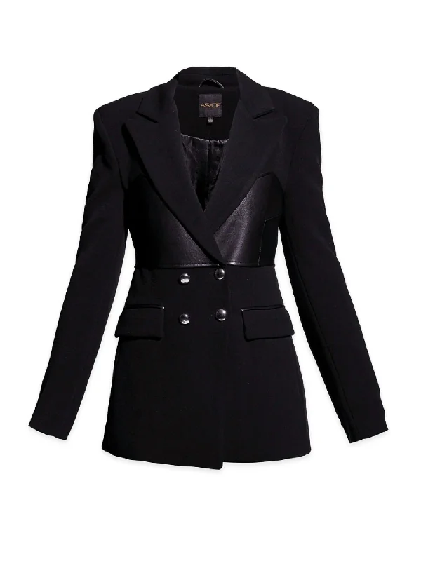 Women's Vera Bustier Blazer In Black